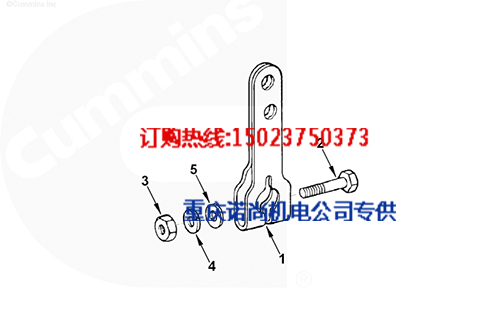 IMO二阶段船用机组60Hz康明斯K19-DM油门拉杆44680