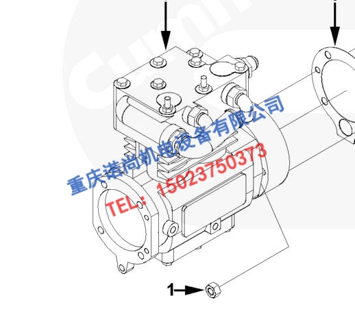 重庆康明斯M11空压机4913734