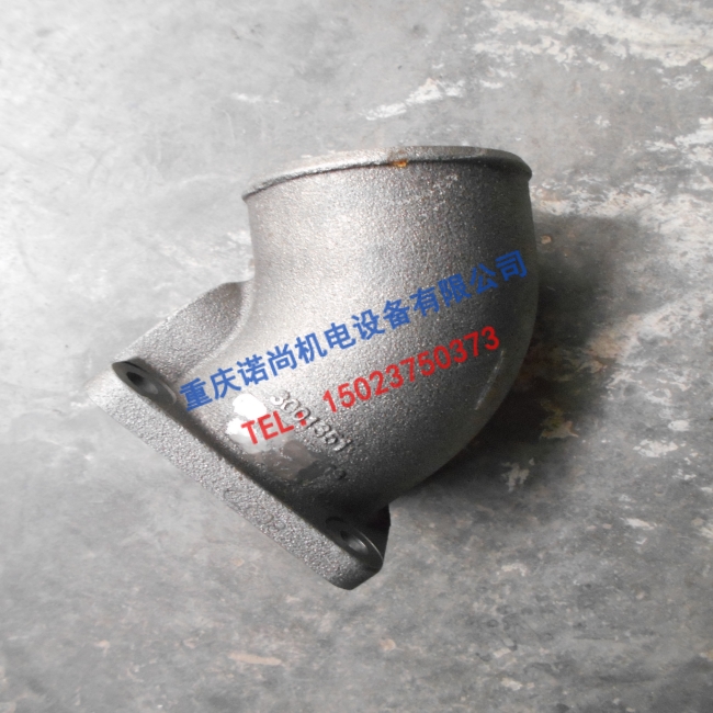 海南康明斯K19水泵进水管接头3001351